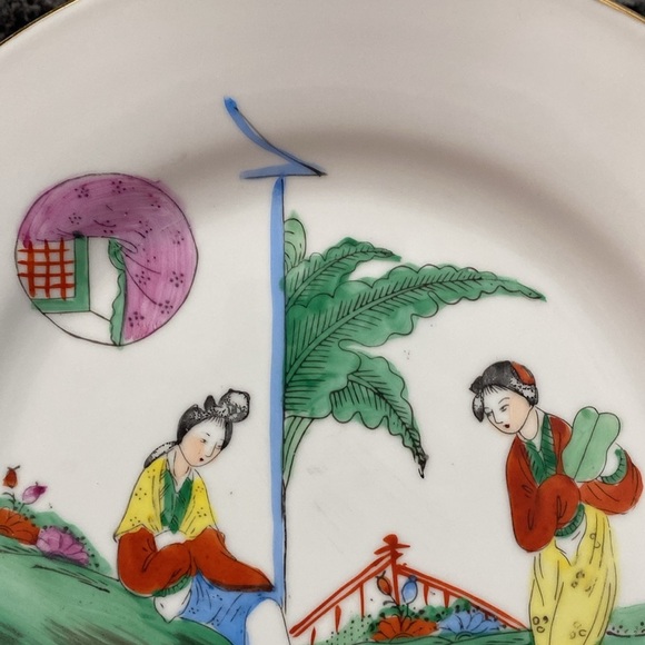 3 Antique Chinese Hand painted porcelain plates - Picture 7 of 16